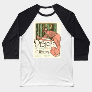 Art Nouveau Sheet Music Cover Baseball T-Shirt